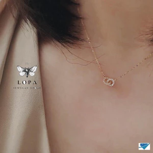 Dây chuyền nữ nhỏ xinh cá tính Bạc LOPA