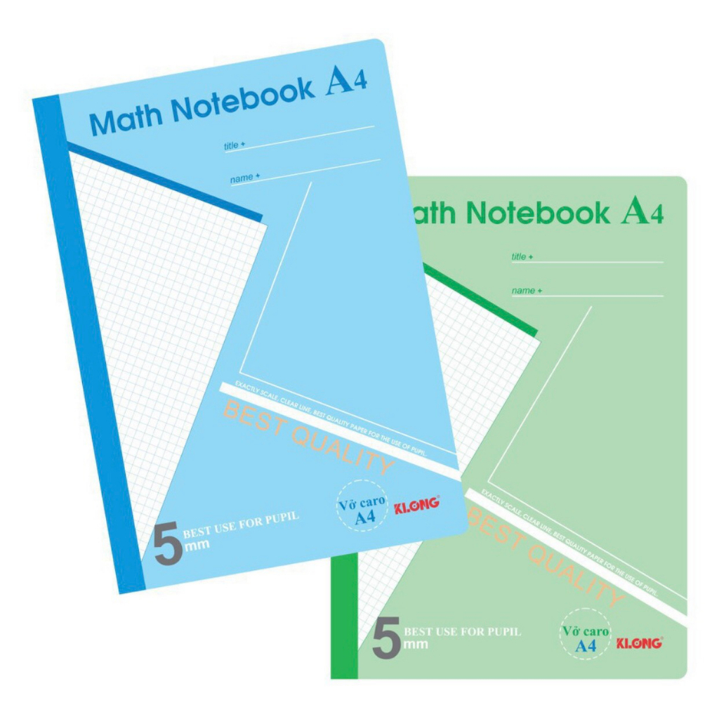Vở Caro A4 Math NoteBook A4 - MS: 298 (200 Trang) | Shopee Việt Nam