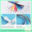 Dây Đeo Thẻ Móc Bao Đựng Thẻ Nhân Viên Nhựa PVC Phong Cách Đơn Giản Nhiều Màu Tinh Tế