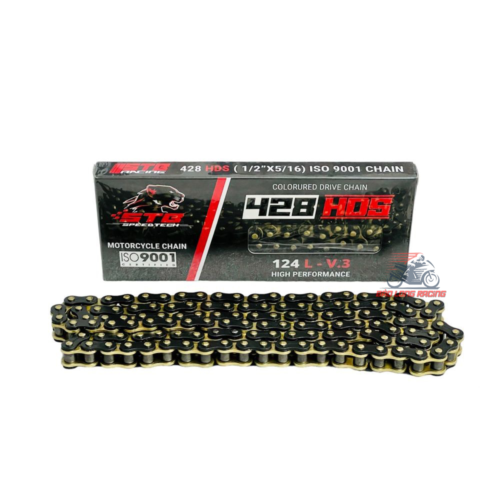 SÊN STB 9LY 428 HDS 124L V3 MÀU VÀNG ĐEN CHO EXCITER WINNER SONIC RAIDER SATRIA Exciter