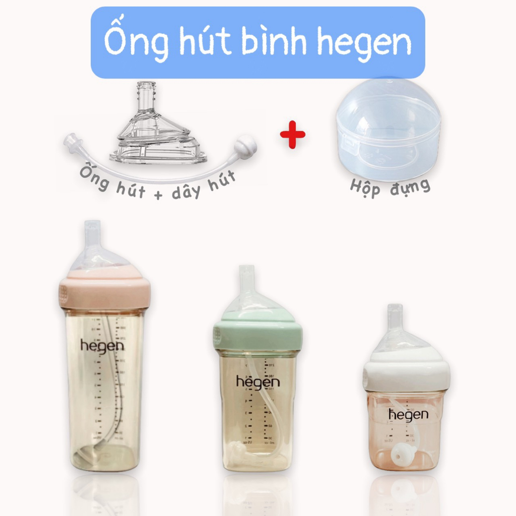 Ống Hút Bình Sữa Cổ Rộng Moyuum, Pigeon,... Ống Hút Cho Bé Tập Hút Dễ Dàng mesocshop