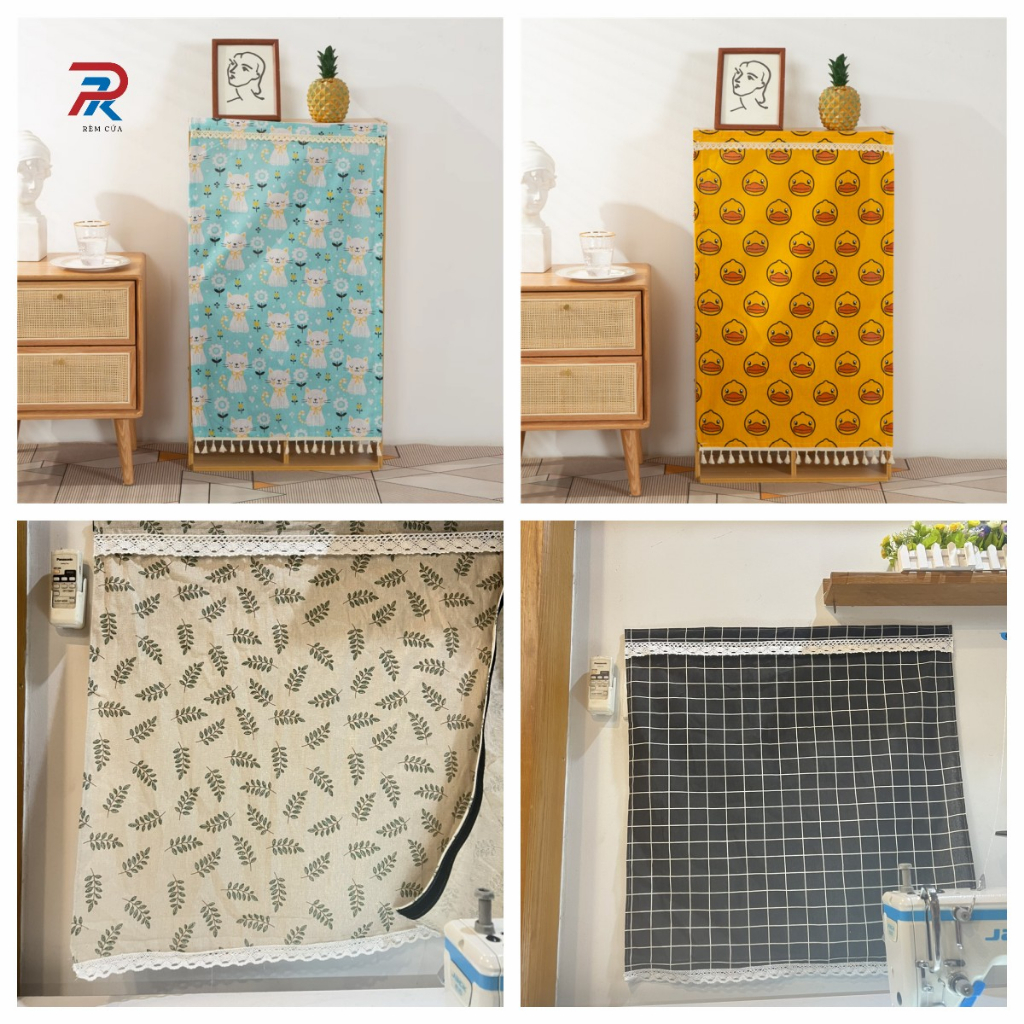 Rèm Canvas Dán Tường Đa Năng Viền Ren HOA VĂN ĐẸP RPK013 | Shopee Việt Nam