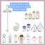 Ống Hút Bình Sữa Cổ Rộng Moyuum, Pigeon,... Ống Hút Cho Bé Tập Hút Dễ Dàng Ankids Store