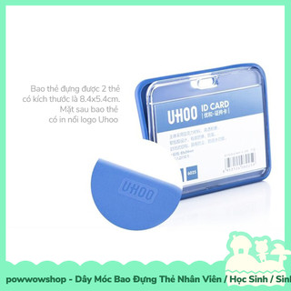 [Sẵn VN - Hỏa Tốc] Dây Đeo Thẻ / Bao Đựng Thẻ Nhân Viên Nhựa PVC Phong Cách Đơn Giản Nhiều Màu Tinh Tế