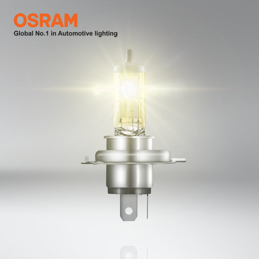 Combo 2 Bóng Đèn Halogen Phá Sương OSRAM Dùng Cho Xe Ô Tô Xe Hơi Xe Máy Chân H1 H3 H4 H7 H8 H11 H16 HB3 HB4 (Màu Vàng)