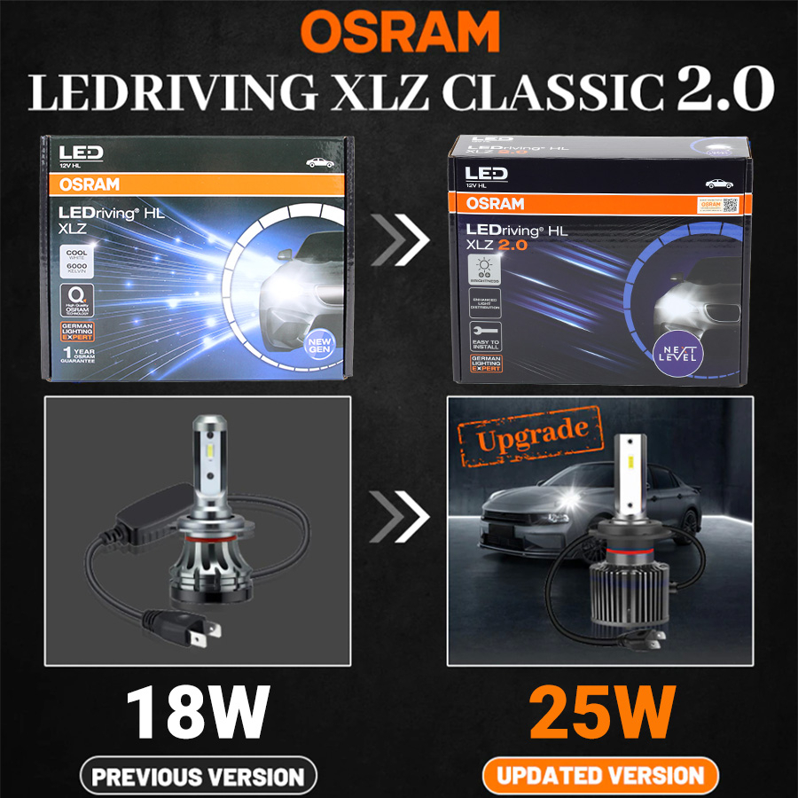 Combo 2 Bóng Đèn Led XLZ 2.0 OSRAM