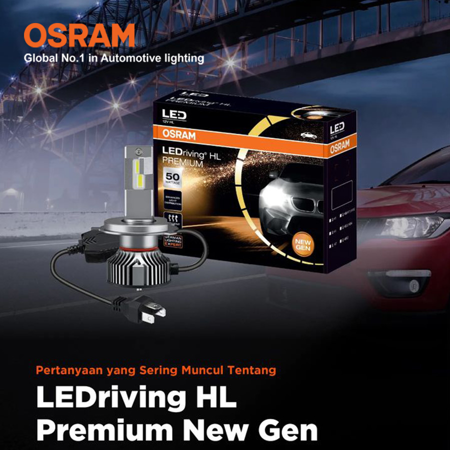 Combo 2 Bóng Đèn Led HL Premium OSRAM