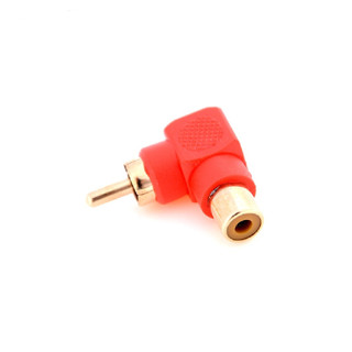 Đầu chuyển đổi ổ cắm RCA sang đầu cắm RCA góc phải nối dây