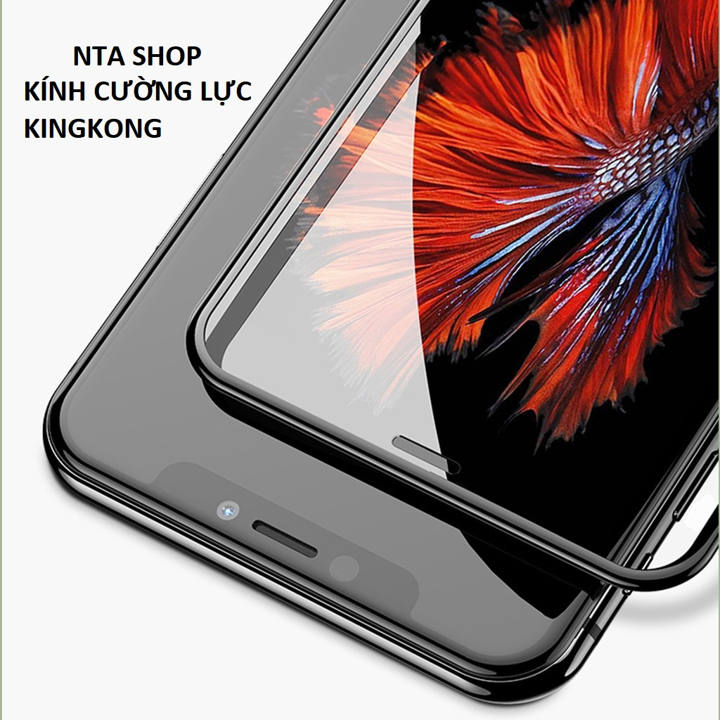 Kính cường lực iphone full màn wekome kingkong trong suốt X/Xs Max/11 Pro Max/12 Pro Max14 Pro max /15 Pro max 16 Promax