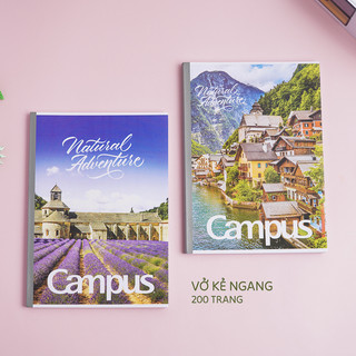 Vở kẻ ngang có chấm Adventure 80/120/200 trang, vở ghi chép dành cho học sinh, sinh viên NB-BAVT80/120/200
