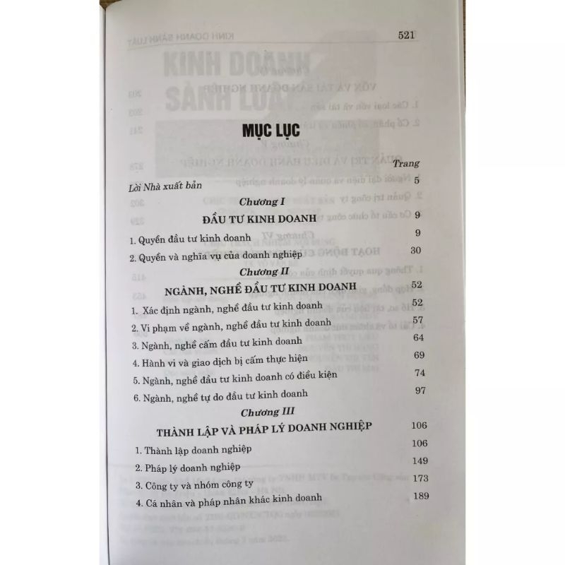 Sách - Kinh doanh sành luật