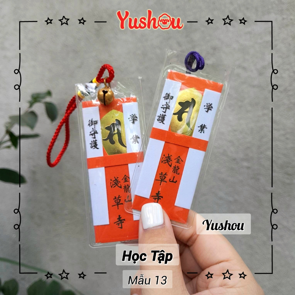 Túi Phước Yushou học tập tiến bộ Mẫu 10, Có sẵn, Quà tặng ý nghĩa.