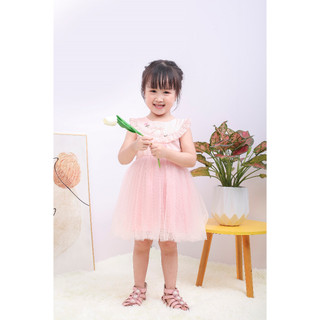 Váy công chúa bé giá xòe voan mềm-đầm bé gái đi chơi tiệc- form rộng dễ mặc - size 8-22kg