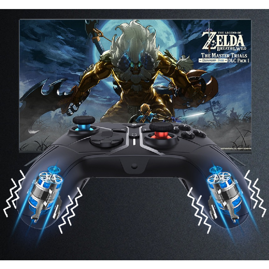 Tay cầm chơi game không dây bluetooth TS101 dùng cho N-Switch / Switch / PC / iOS / Android