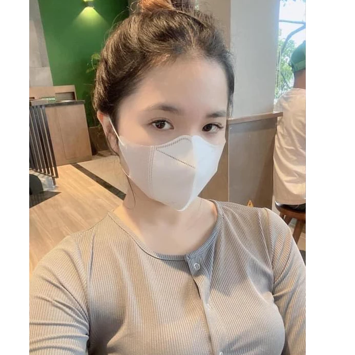 Thùng 100 chiếc khẩu trang 5D  THỊNH PHÁT  kháng khuẩn tốt , khẩu trang màu trắng dành cho ngư
