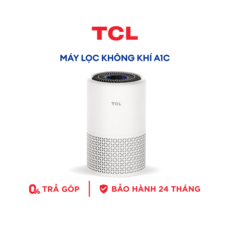 【TCL Hàng Tặng Không Bán】 Máy lọc không khí TCL Breeva A1C - Bộ lọc  lớp 3 lớp Hepa H13- Lọc bụi mịn 360 độ | BigBuy360 - bigbuy360.vn