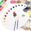 Khay Pha Màu 10 Ngăn 14 Ngăn Tô Màu Nước Acrylic Gouache Màu Bột Finenolo By Deli - Hoạ Cụ Chuyên Nghiệp Blend Màu Cọ