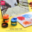 Màu Nước Hũ 100ml Goat Gouache cao cấp Finenolo Deli Chất Siêu Mịn Pha Sẵn Dễ Trộn Màu Tươi Sáng