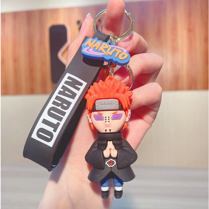Móc Khóa Anime Naruto Pain Tiên Thuật Mặt Dây Chuyền Móc Khóa Trang Sức |  Shopee Việt Nam
