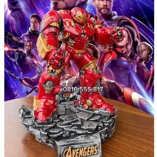Mô hình Hulk buster kích thước 32cm, nặng 6kg,có kèm đế siêu đẹp, chất liệu cao cấp ( hàng có sẵn )
