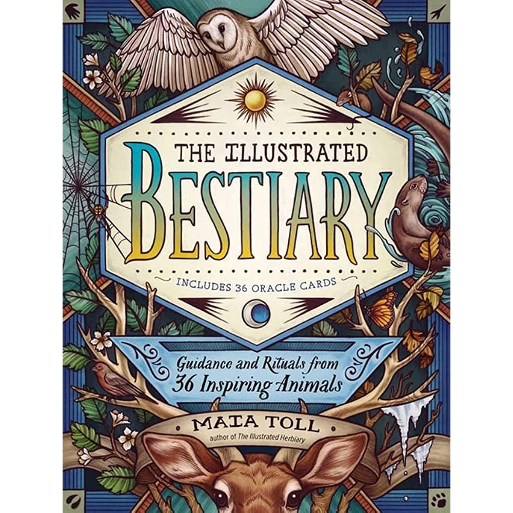 Bài The Illustrated Bestiary: Guidance and Rituals Animal Oracle Cards ...