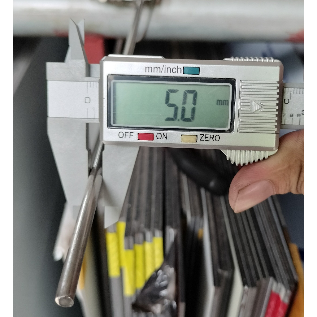 Trục tròn đặc Inox 201 đường kính 4, 5, 6, 8, 10, 12, 14mm (dài 0.5m/1m ...