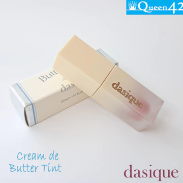 [Dasique] Butter de Cream Tint 4colors, Son Thỏi Mịn Lì, Son kem lì nhung quyến rũ thịnh, Hàn Quốc