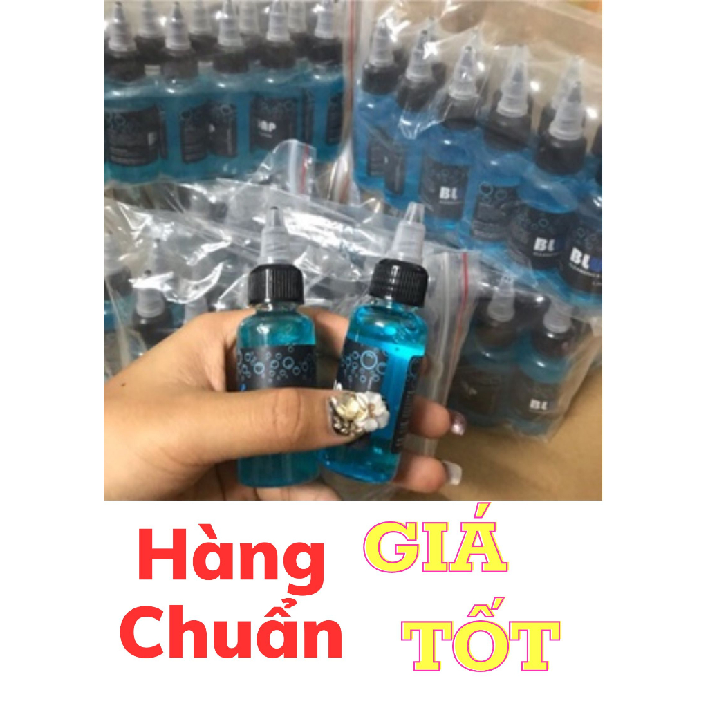 Bluesoap 30 ml - dung dịch tạo bọt lau mực xăm, nước rửa hình xăm siêu sạch, siêu tiết kiệm