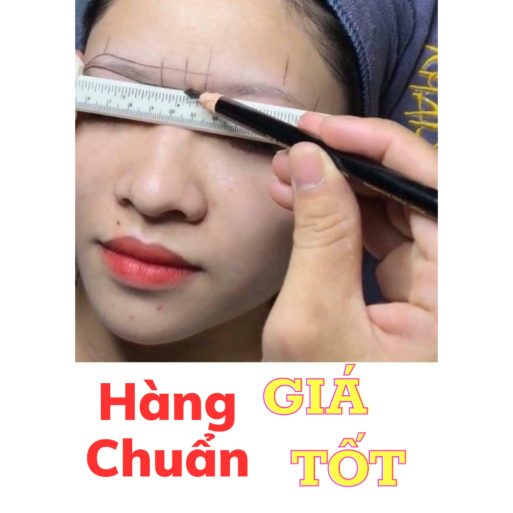 Chì đá Sharpie Pro USA chính hãng, siêu mảnh cứng cáp, bút chì định hình, vẽ lông mày môi, 3 Màu Đen Đỏ Trắng