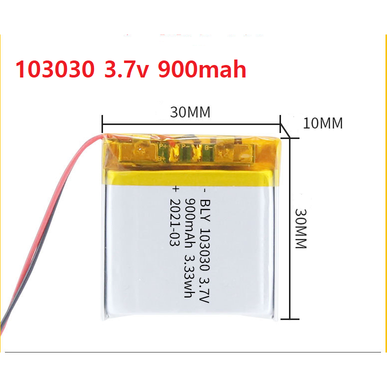 [Hỏa Tốc] Pin Sạc 3.7V 103030 900mah Dùng Cho Tai Nghe Loa Mp3 MP4 MP5 ...