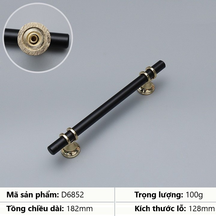 TAY NẮM CỬA TỦ QUẦN ÁO , NGĂN KÉO TỦ D6852