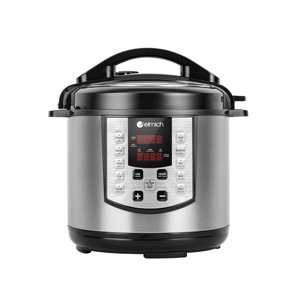 [Mã ELBSJBP03 giảm 12% đơn 500K] Nồi áp suất điện tử đa năng Elmich 6L PCE-1809OL