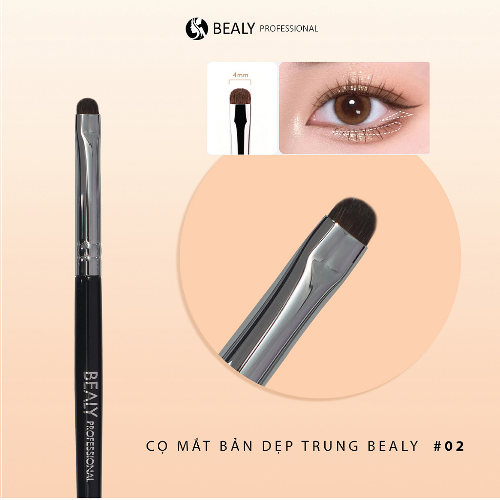 Ảnh Cọ Trang Điểm Mắt Bealy 4C 4
