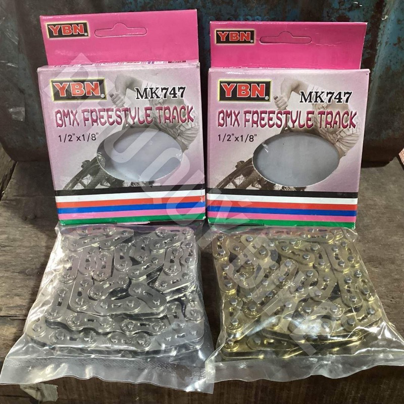 Sên YBN MK747 Vàng / Bạc Dành Cho Xe Đạp FixedGear / BMX / SingleSpeed