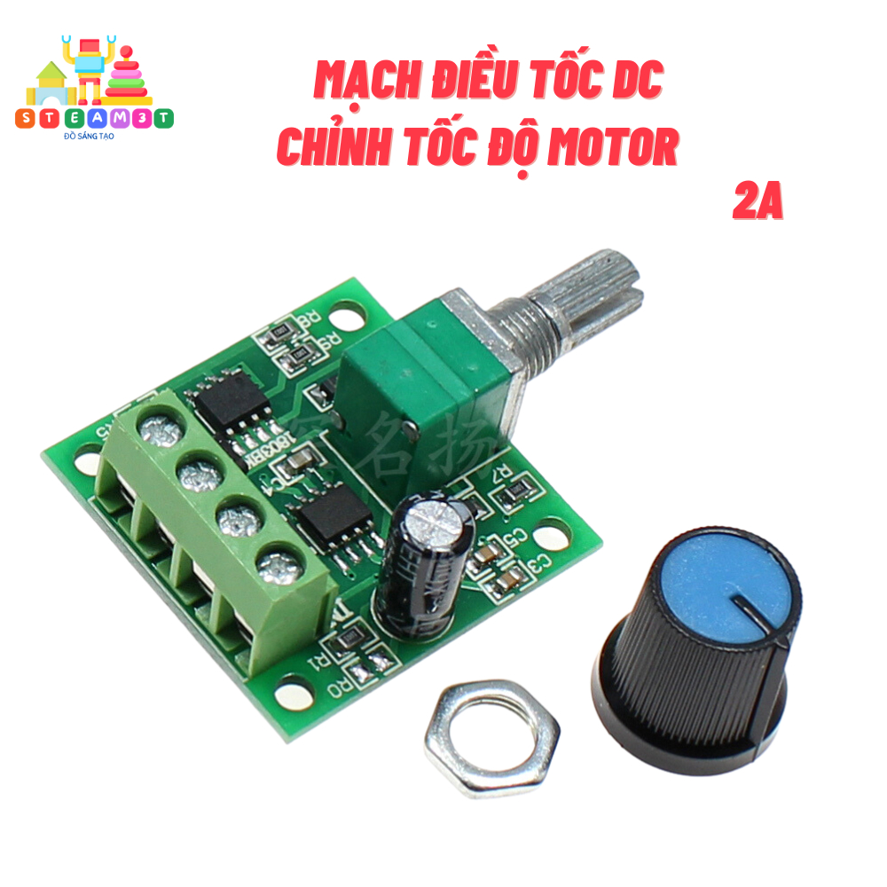 Mạch điều khiển tốc độ motor mạch điều tốc DC 1.8V 3V 5V 6V 12V - 2A ...