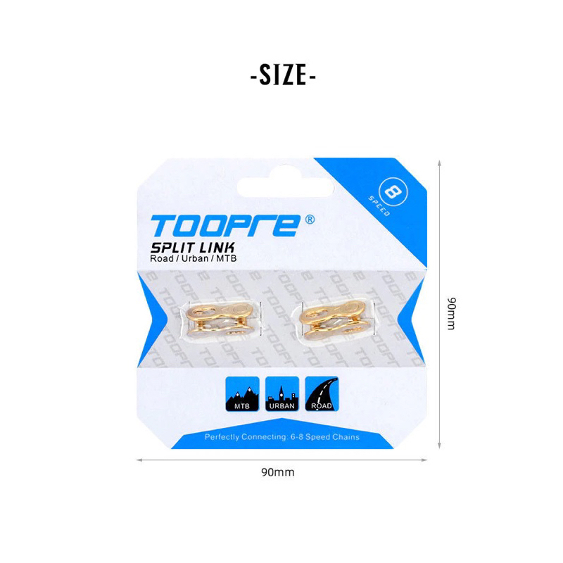 2 Bộ Khoá Sên Xích Xe Đạp 10s/11s/12s VÀNG/BẠC