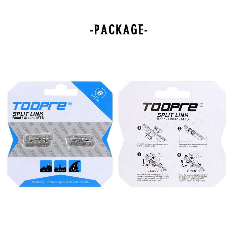 2 Bộ Khoá Sên Xích Xe Đạp 10s/11s/12s VÀNG/BẠC