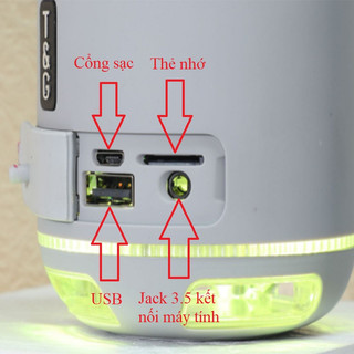 Loa Bluetooth Mini TG294 Chính Hãng Pin Cực Trâu, Có Led 7 Màu, Bass Căng, Bảo Hành 24 Tháng