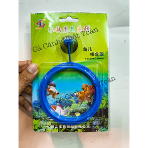 VÒNG NỔI TRÒN THỨC ĂN CHO CÁ ĂN ĐƯỜNG KÍNH 9CM