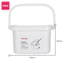 Xô Rửa Cọ Vẽ 2 Ngăn Bằng Nhựa Nắp Khay Pha Màu 2 Trong 1 Finenolo - Vẽ Tô Màu Nước Acrylic Gouache Màu Bột