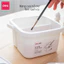 Xô Rửa Cọ Vẽ 2 Ngăn Bằng Nhựa Nắp Khay Pha Màu 2 Trong 1 Finenolo - Vẽ Tô Màu Nước Acrylic Gouache Màu Bột
