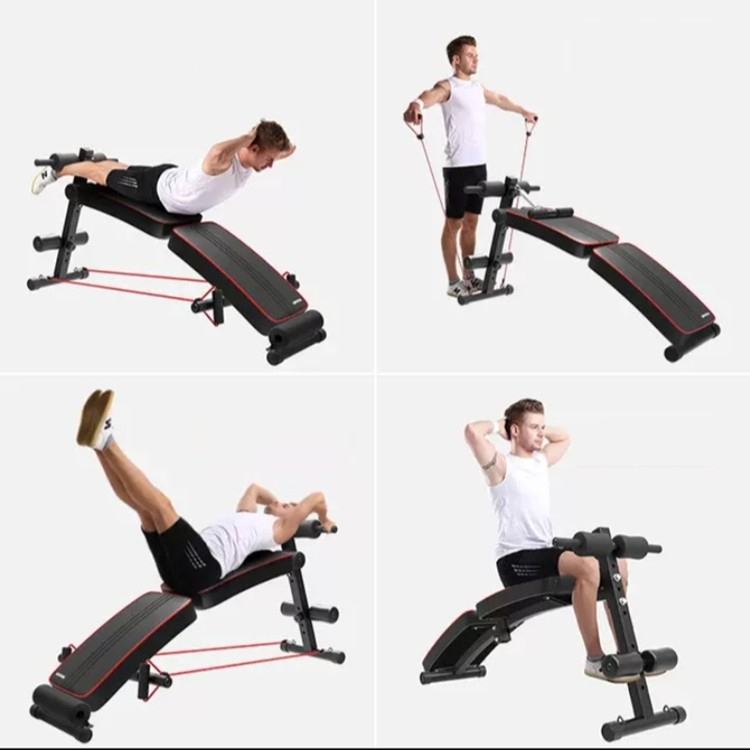 Ảnh BG- Ghế tập bụng đa chức năng Thiết bị tập thể dục tại nhà,có thể gấp gọn dùng tại nhà ghế băng 3