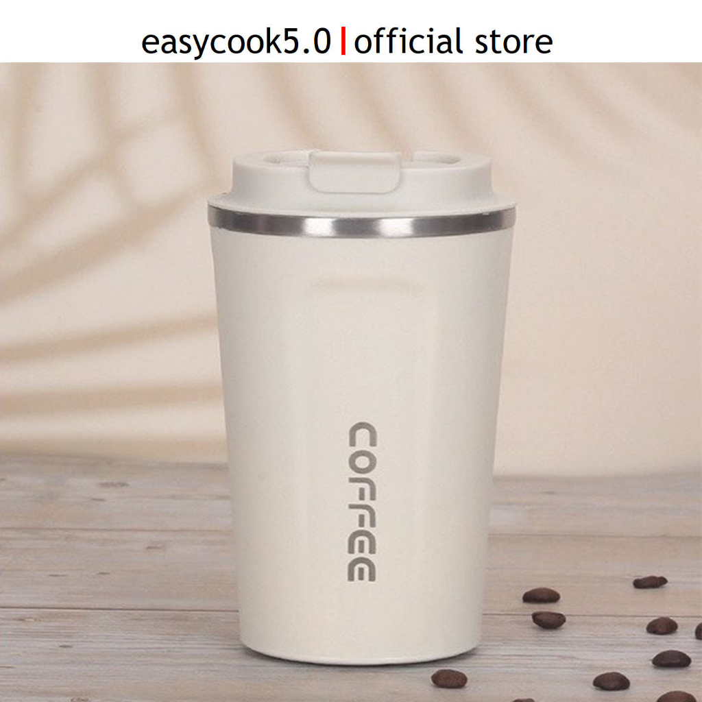 Ly giữ nhiệt thế hệ mới Coffee 510ml, inox 304 sơn nhám đơn giản gọn ...