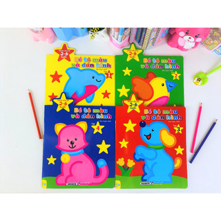 Sách - Bé Tô Màu Và Dán Hình (Dành cho bé 2-6 tuổi) - ndbooks