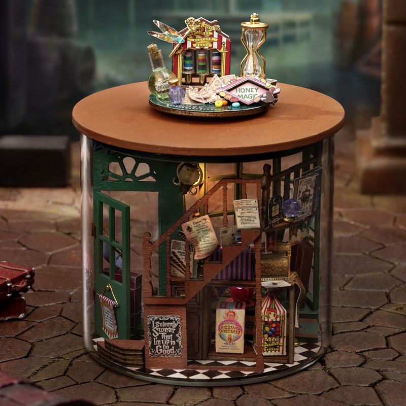 Mô hình nhà búp bê CUTEROOM diy Doll House Miniature Magic House Harry ...