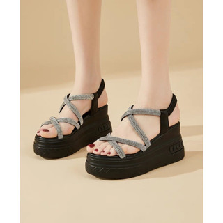 SANDAL XUỒNG DÂY CHÉO PHỐI ĐÁ fj1 HSHJ ẬGSH2