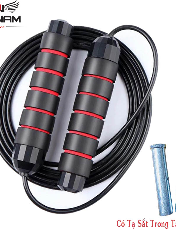 Ảnh Dây Nhảy Cá Nhân Lõi Cáp Tích Hợp Tạ Sắt Tay Cầm Cao Cấp Tập Thể Thao Chính Hãng Đại Nam Sport 1