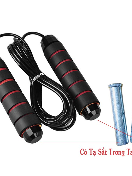 Ảnh Dây Nhảy Cá Nhân Lõi Cáp Tích Hợp Tạ Sắt Tay Cầm Cao Cấp Tập Thể Thao Chính Hãng Đại Nam Sport 3