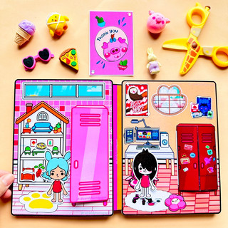 Toca Life World - Nhà của Nari vs Rita - búp bê giấy