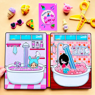 Toca Life World - Nhà của Nari vs Rita - búp bê giấy